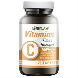 Vitamin C (Time Release) 1000mg 120 tabletter
