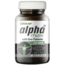 Alpha Max with Saw Palmetto 60 Tablets