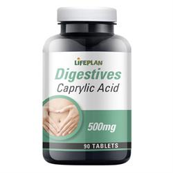 Caprylic Acid 90 Tablets