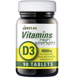Vitamine D3 4000 UI 90 comprimés