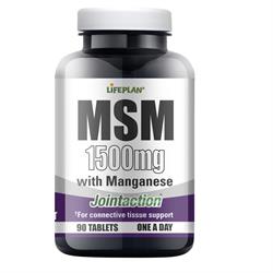 MSM 1500mg med Mangan 90 tabletter