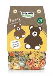 Organic Spinach & Tomato Teddy Bear Shaped Pasta 250g (order in singles or 12 for trade outer)