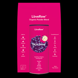 LoveRaw ORG Skin Food Blend 150 גרם (הזמינו ביחידים או 12 עבור טרייד חיצוני)