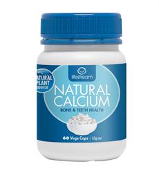 Naturligt calcium 60 kapsler