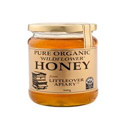 Økologisk villblomst klar honning 340g
