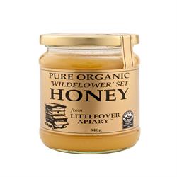 Organic Set Wildflower Honey 340g