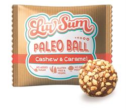 Paleo Cashew &amp; Caramel Ball 42g (commander en simple ou 12 pour l'extérieur au détail)