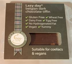 Belgisk mørk chokolade Tiffin Single 50g (bestil i multipla af 2 eller 12 for detail ydre)
