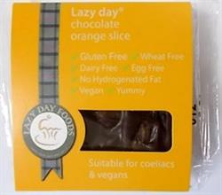 Schokoladen-Orangen-Scheiben einzeln 50 g (in Vielfachen von 2 oder 12 für den Einzelhandel bestellen)