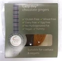 Chokolade Ginger Snaps Single 50g (bestil i multipla af 2 eller 12 for detail ydre)