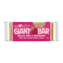Giant Raspberry Bar 90 g (antal 20 = 1 æske) (bestil 20 for detail ydre)