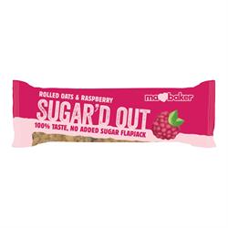 Sugar'd Out No Added Sugar Flapjack - Raspberry (สั่ง 16 ชิ้นสำหรับการขายปลีกด้านนอก)