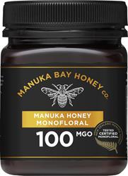 Manuka Bay Honey Co Mgo 100 250g monobloemig