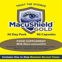 Macushield Gold X 90 Capsules (order in singles or 63 for trade outer)