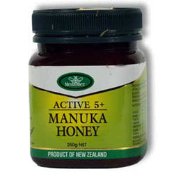 Medi-bee active 5+ manuka honning 250g