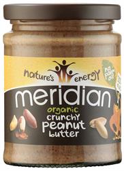Organic Crunchy Peanut Butter 100% 280g