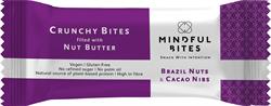 لقيمات مقرمشة: حبيبات المكسرات والكاكاو البرازيلية 25 جم (اطلب 24 قطعة خارجية للبيع بالتجزئة)