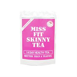 20% de descuento en Miss Fit Skinny Tea sin laxantes, té saludable para 14 días