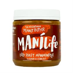Manilife Deep Roast Crunchy Single Estate Peanut Butter 1kg