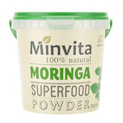 20 % RABATT Moringa Superfood Powder 250g (bestill i single eller 36 for bytte ytre)