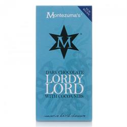 Lordy Lord - Dark Chocolate with Cocoa Nibs - 100g Bar (order in singles or 12 for trade outer)