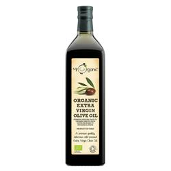 Økologisk italiensk ekstra jomfru olivenolie 1L (bestil i singler eller 12 for bytte ydre)