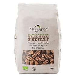 Organic Fusilli Wholewheat 500g (comandati in single sau 12 pentru comert exterior)