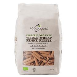 Organic Whole Wheat Penne 500g (order in singles or 12 for trade outer)
