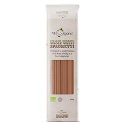 Økologisk full hvete spaghetti 500g (bestill i single eller 12 for bytte ytre)