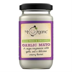 Egg Free and Organic Garlic Mayonnaise 180g