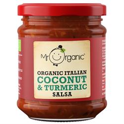 Mr Organic Salsa à la Noix de Coco et au Curcuma 200g