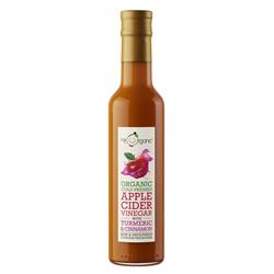 15% OFF Apple Cider Vinegar with Turmeric and Cinnamon (order in singles or 12 for trade outer)