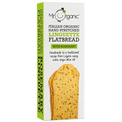 Mr Organic Linguette Flatbread with Rosemary (10x150g) (order in singles or 10 for trade outer)