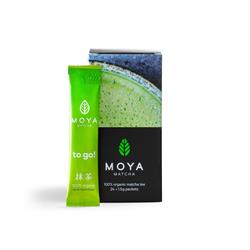 10% הנחה על אורגני Moya Matcha Traditional To Go! שקיות של 1.5 גרם (הזמנת 24 עבור קמעונאות חיצונית)