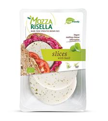 MozzaRisella Slices Basil 80g (order in singles or 10 for trade outer)