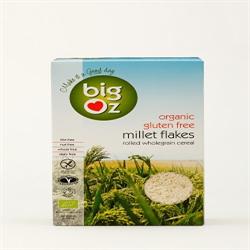 Glutenfreie Bio-Hirseflocken 500 g (einzeln bestellen oder 5 für den Außenhandel)
