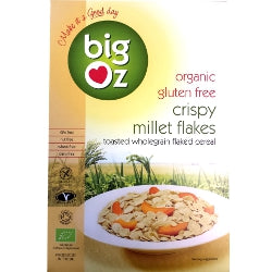 Organic gluten Free Millet Flakes 350g (order in singles or 5 for trade outer)