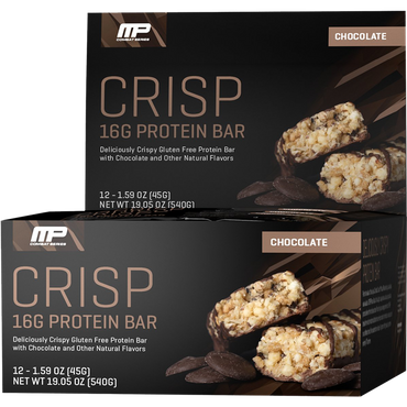 MusclePharm Combat Crisp Bars 12x45g / Chocolate