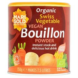 Organic Swiss Vegetable Bouillon Powder Red Pot 15