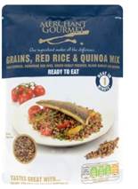 Klar til å spise korn, rød ris og quinoa 250 g (bestilles i single eller 6 for ytre detaljhandel)