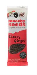 Choccy Ginger 25g snackspaket (beställ 12 för detaljhandelns yttre)