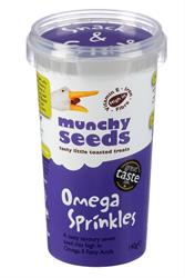 Omega Sprinkles - หม้อเชคเกอร์ 140 กรัม (สั่งเดี่ยวหรือ 6 อันสำหรับการขายปลีกด้านนอก)