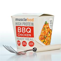 BBQ Chicken & Rice Pot - 42g Protein 350g (bestil i singler eller 12 for bytte ydre)