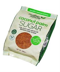 100% pure biologische kokospalmsuiker 200 g (bestel per stuk of 16 voor inruil)