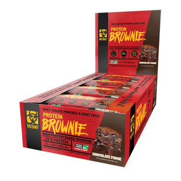 Mutant Protein Brownie 12x58g / Chocolate Fudge