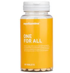 One For All 30 Tablets (One a day complete multivitamin) (order in singles or 42 for trade outer)