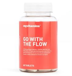 Go With The Flow 60 Tabletten (Multivitamin-Kreislaufunterstützung) (einzeln bestellen oder 16 für den Außenhandel)