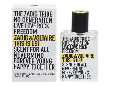 Zadig & Voltaire This is Us! SNFH Edt Spray 30 ml