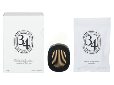 Diptyque Car Diffuser With 34 Boulevard Insert 2.1 gr