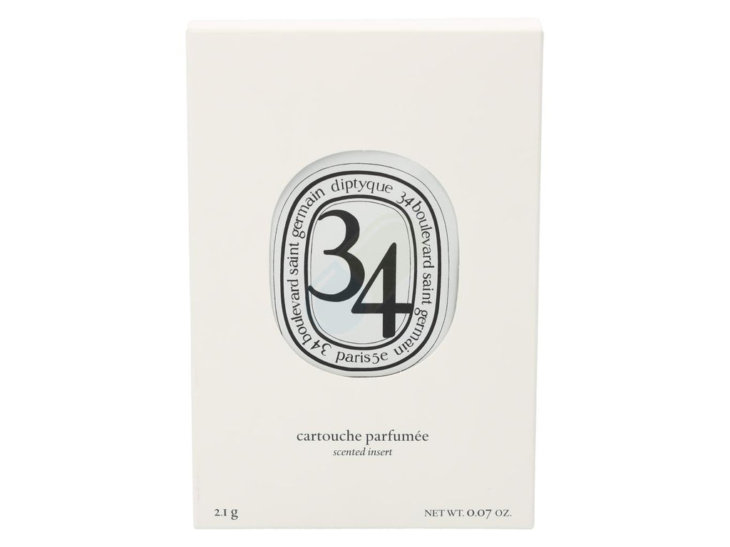 Diptyque Car Diffuser 34 Boulevard Scented - Refill 2.1 g
